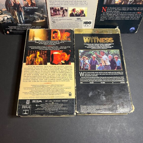 Lot of 5 Action Packed VHS Movies - Asteroid, Code of Silence, The Last Emperor - Picture 6 of 8